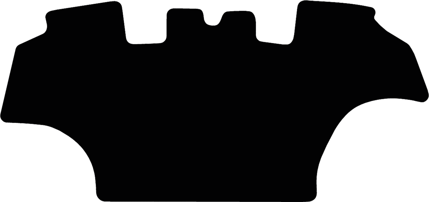 Fußmatte Gummi schwarz, für Case IH Traktor Vestrum CVX Drive, ab Bj. 19