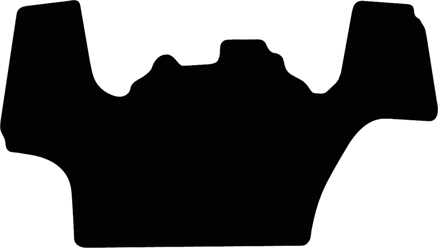 Fußmatte Velours schwarz, für Ford New Holland Traktor T 5, T 5 Electro Command; ab Bj. 03.16
