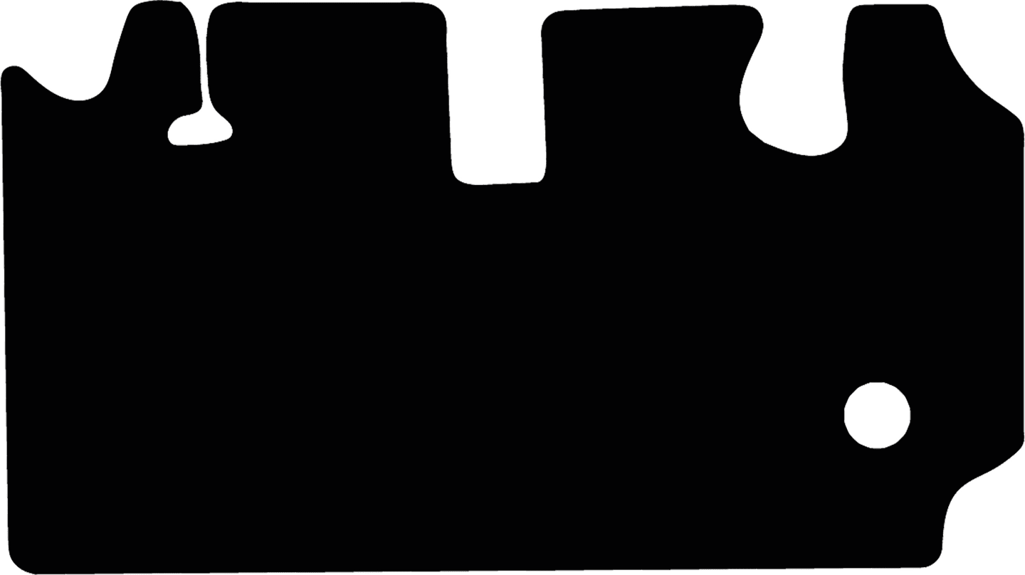 Fußmatte Velours schwarz, für Takeuchi Minibagger TB 250-2, ab Bj. 19