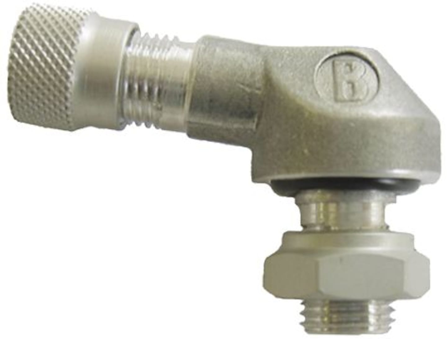 Tip Top Schlauchlosventil "Premium Linie", Aluminium, 90 °, Ø Ventilloch 8,3 mm, für Motorrad