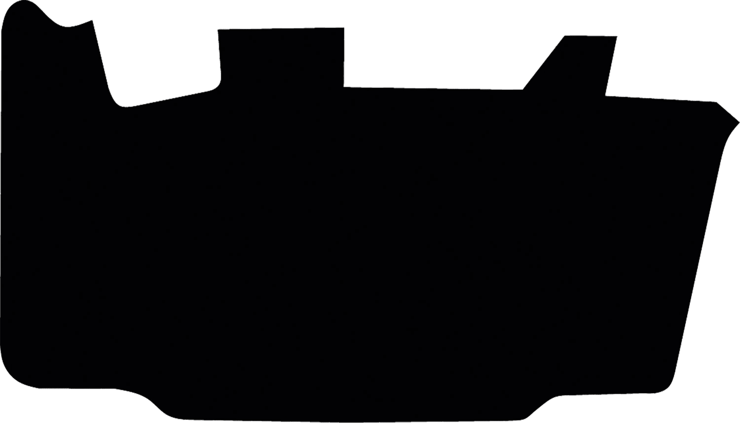 Fußmatte Velours schwarz, für Eurocomach Minibagger 1,8 t, ab Bj. 06