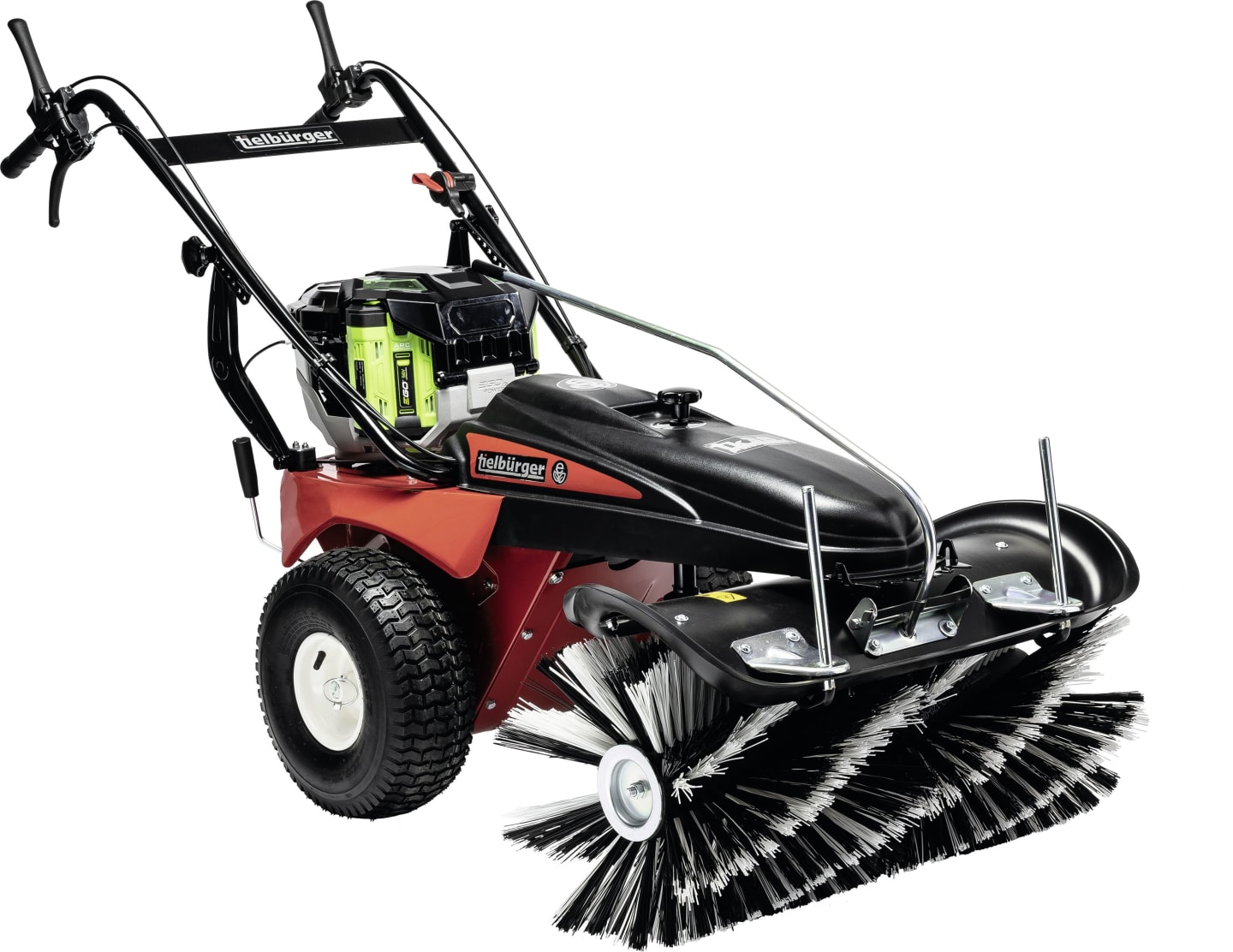 Tielbürger Akku-Kehrmaschine "tk38 Pro" ohne Akku und Ladegerät, AD-553-645TS