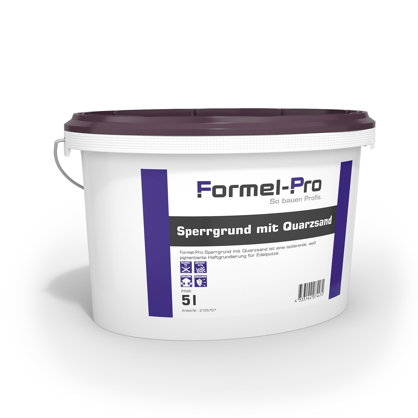 Formel-Pro Sperrgrund mit Quarzsand 5 l
