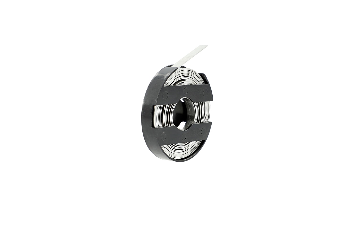 ATTALINK Aluminiumband Standardmetall für ATTALINK-Bindezange silber 1 Rolle