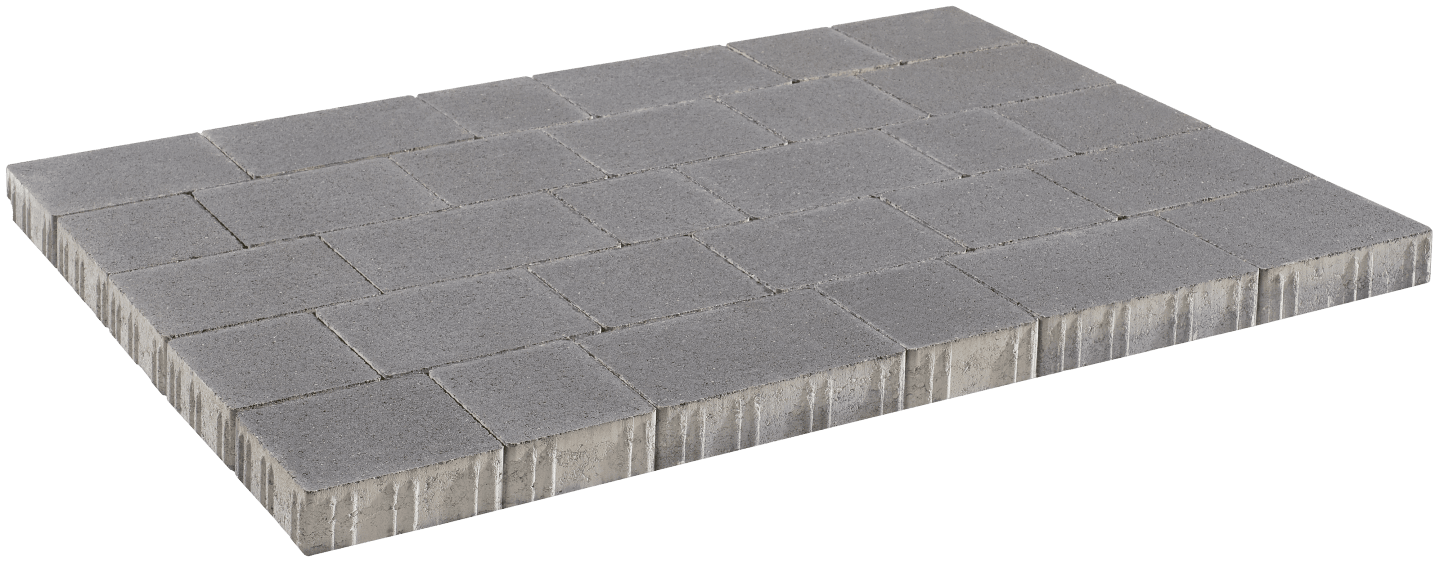 casafino Pflasterstein Eco Linear Grau, Läuferverband, 6 cm