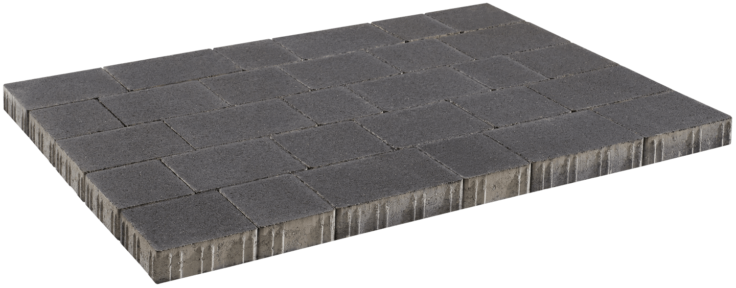 casafino Pflasterstein Eco Linear Anthrazit, Läuferverband, 6 cm