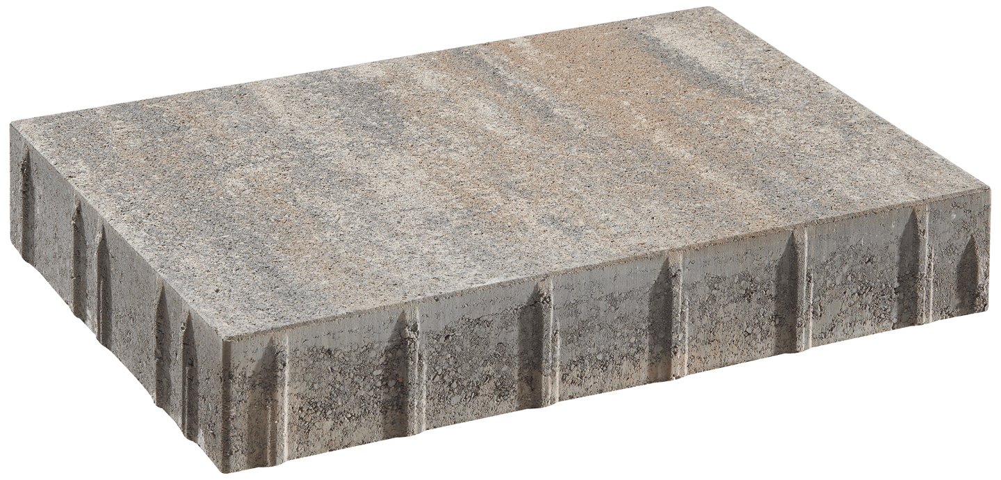 casafino Terrassenplatte Gutsplatte Kalkstein-nuanciert, 60 x 40 x 5 cm