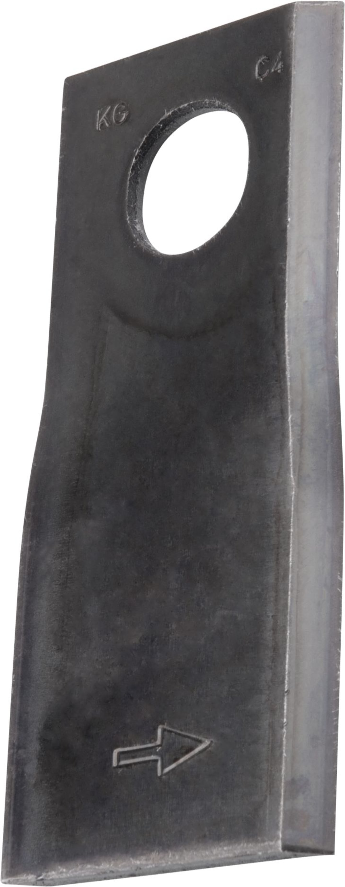 Kverneland Kreiselmäherklinge 126 x 48 x 4 mm, links, gedreht, für Mähwerk, KT5611090001