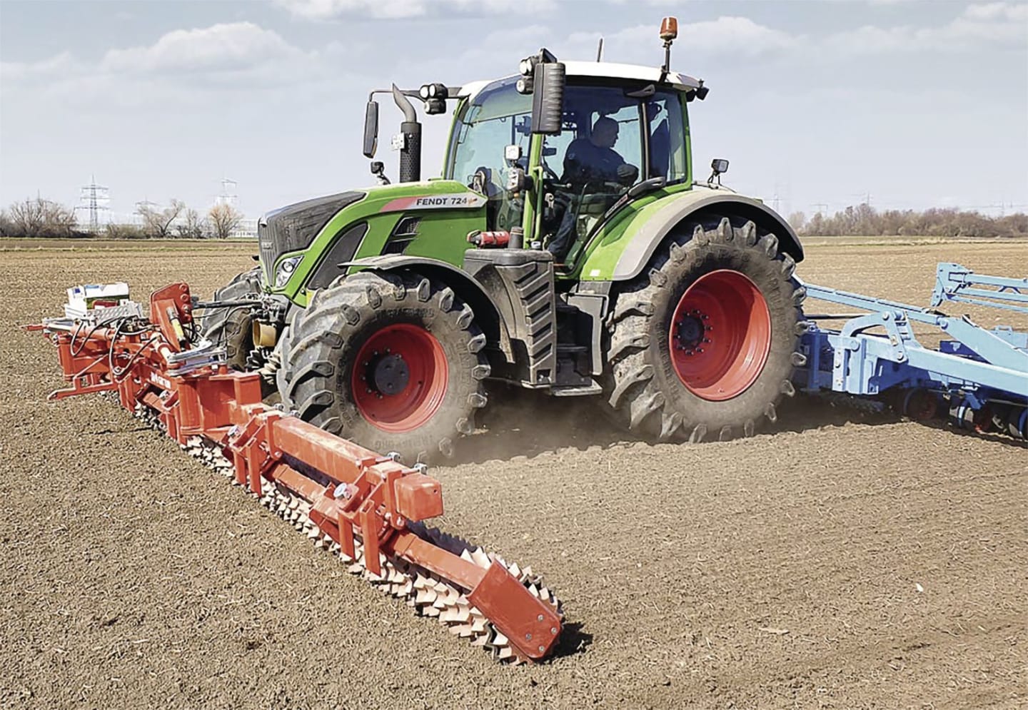 GÜTTLER® Ackerwalze "Mediana" klappbar, Dreipunktanbau Front Kat. 2