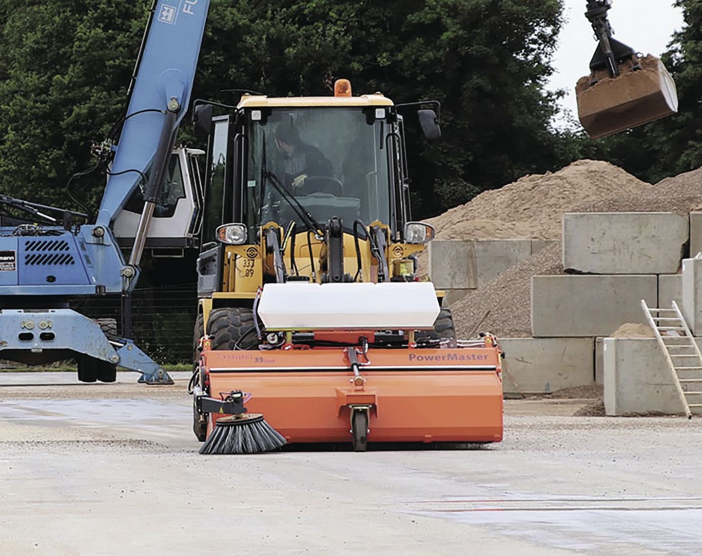 bema® Kehrmaschine "35 Dual PowerMaster" Arbeitsbreite 2.850 mm