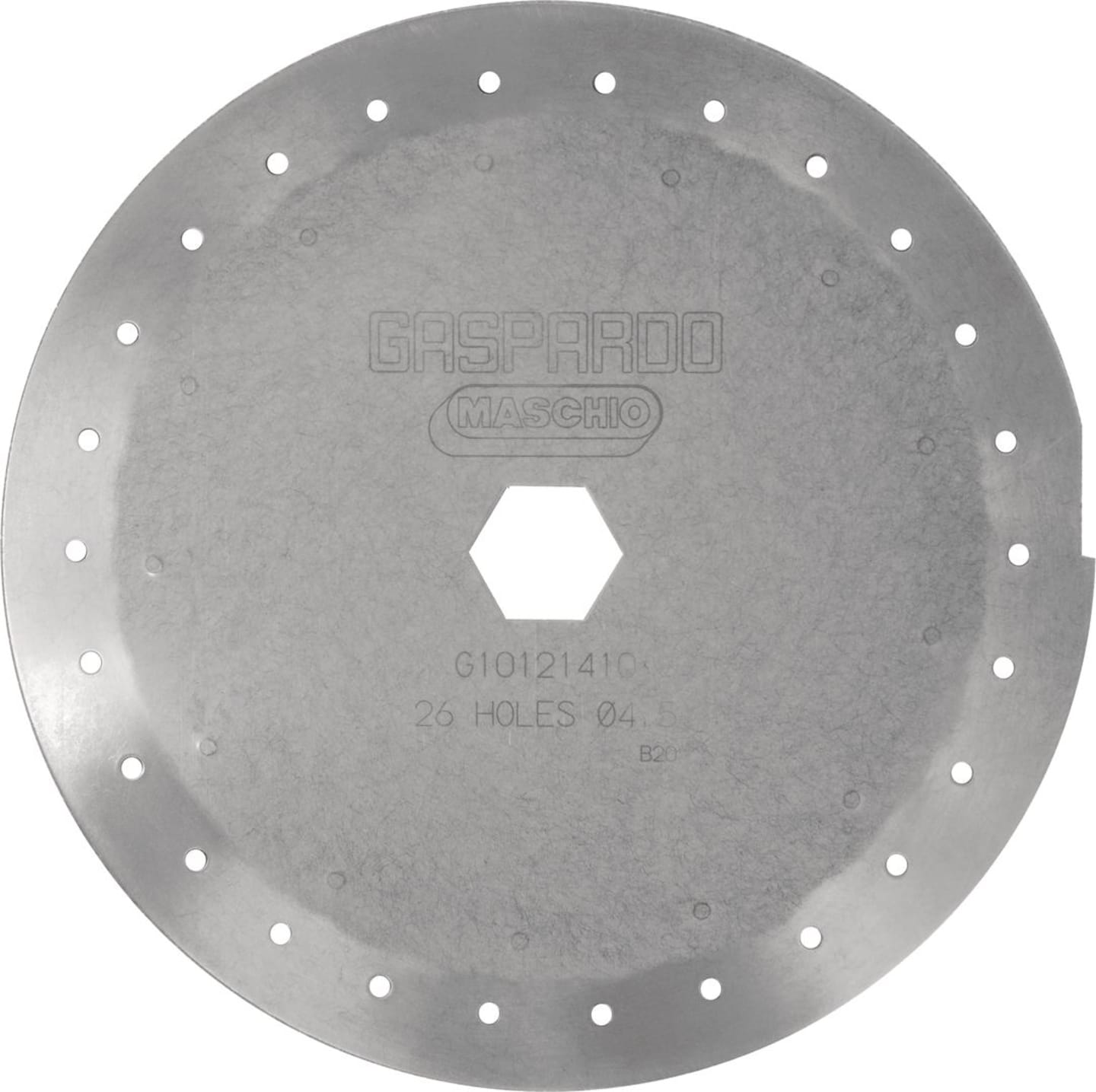Gaspardo Säscheibe 26 Bohrungen 5,0 mm, für Sämaschine, G10124780R