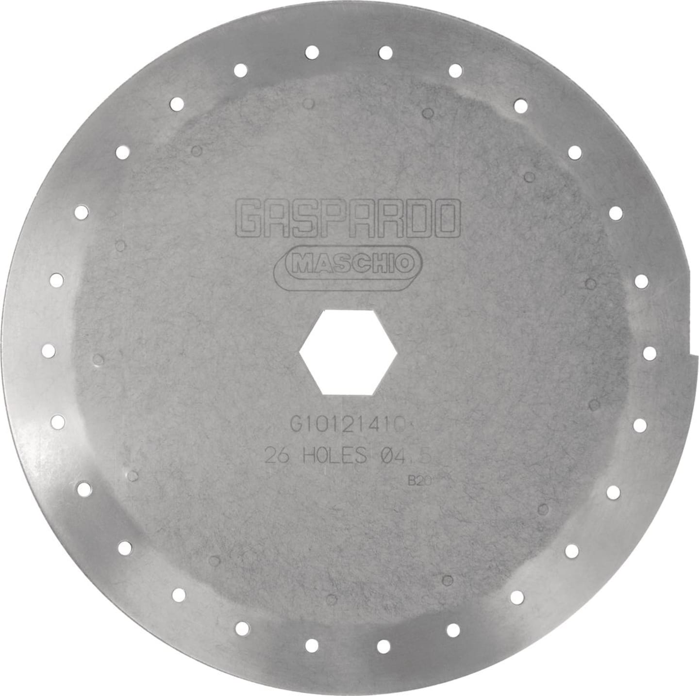 Gaspardo Säscheibe 26 Bohrungen 2,5 mm, für Sämaschine, Gemüsesämaschine, G10123560R