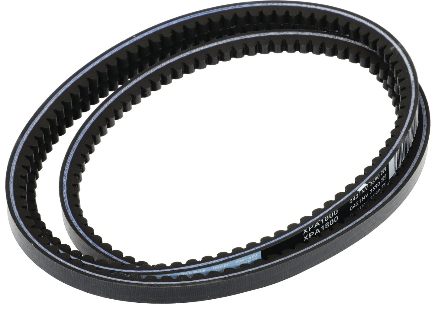Posch® Keilriemen "Quad Power" XPA 1800 LW für Antrieb Tisch- und Wippkreissägen, Z194 0290