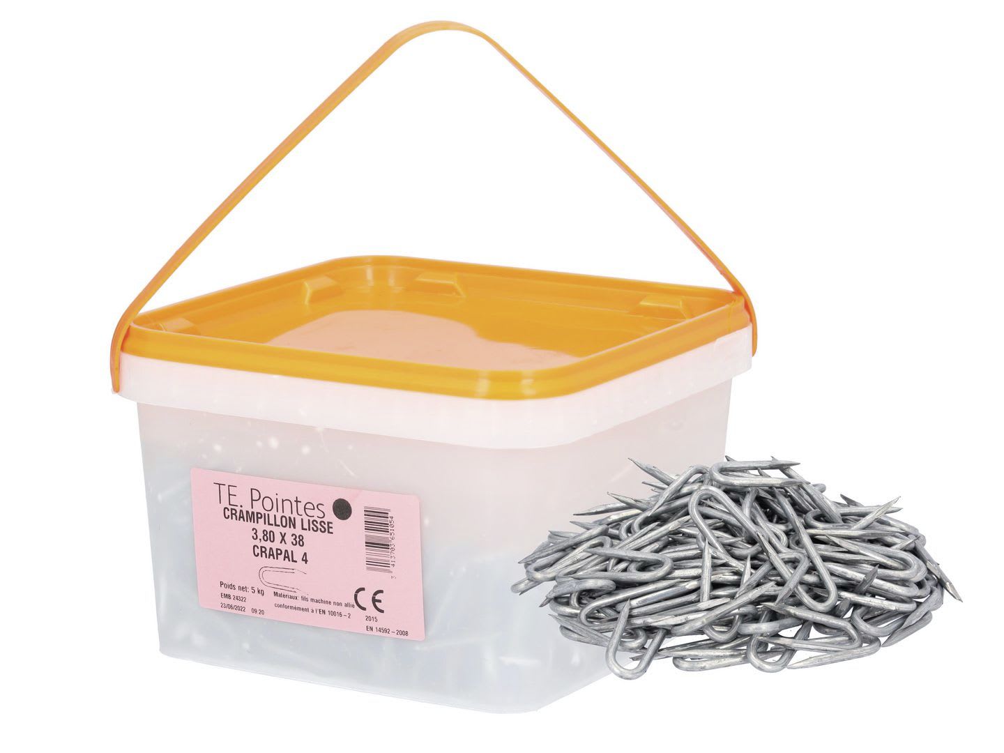 Crapal® 4 Schlaufe 3,8 x 38 mm 5 kg