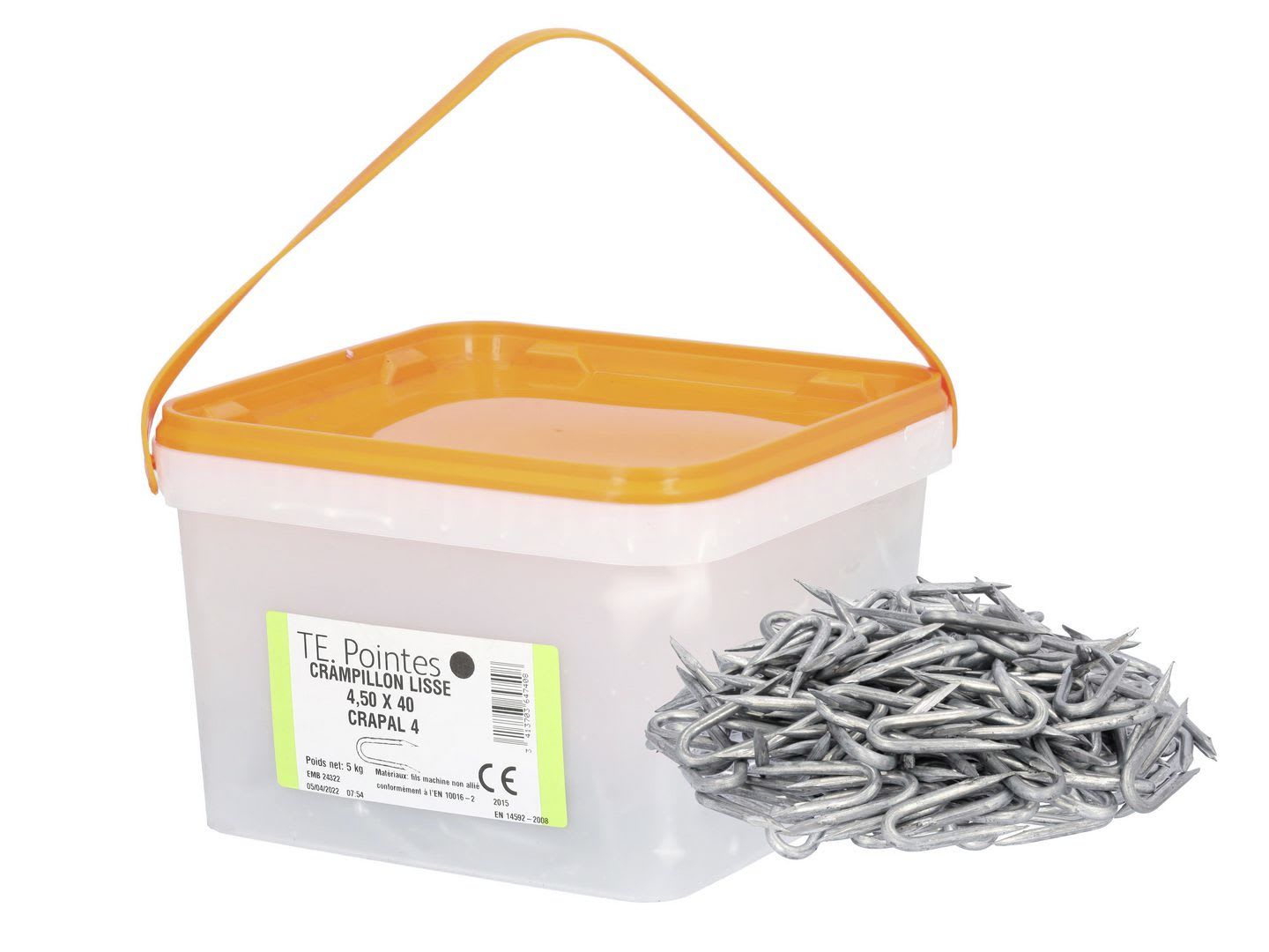 Crapal® 4 Schlaufe 4,5 x 40 mm 5 kg