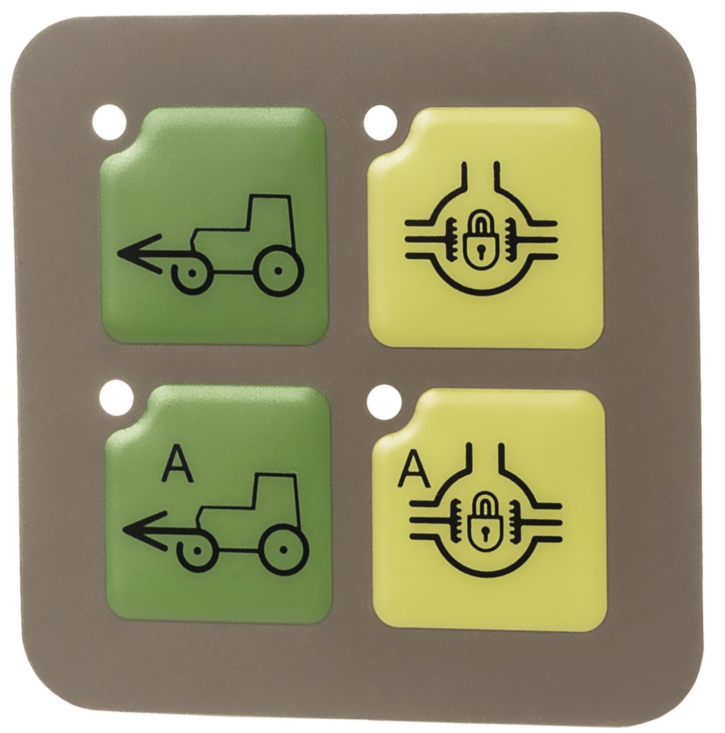 Aufkleber Folientastatur Komfortmodul Allrad, für Fendt Vario Bedienkonsole COM 1, 2, 3