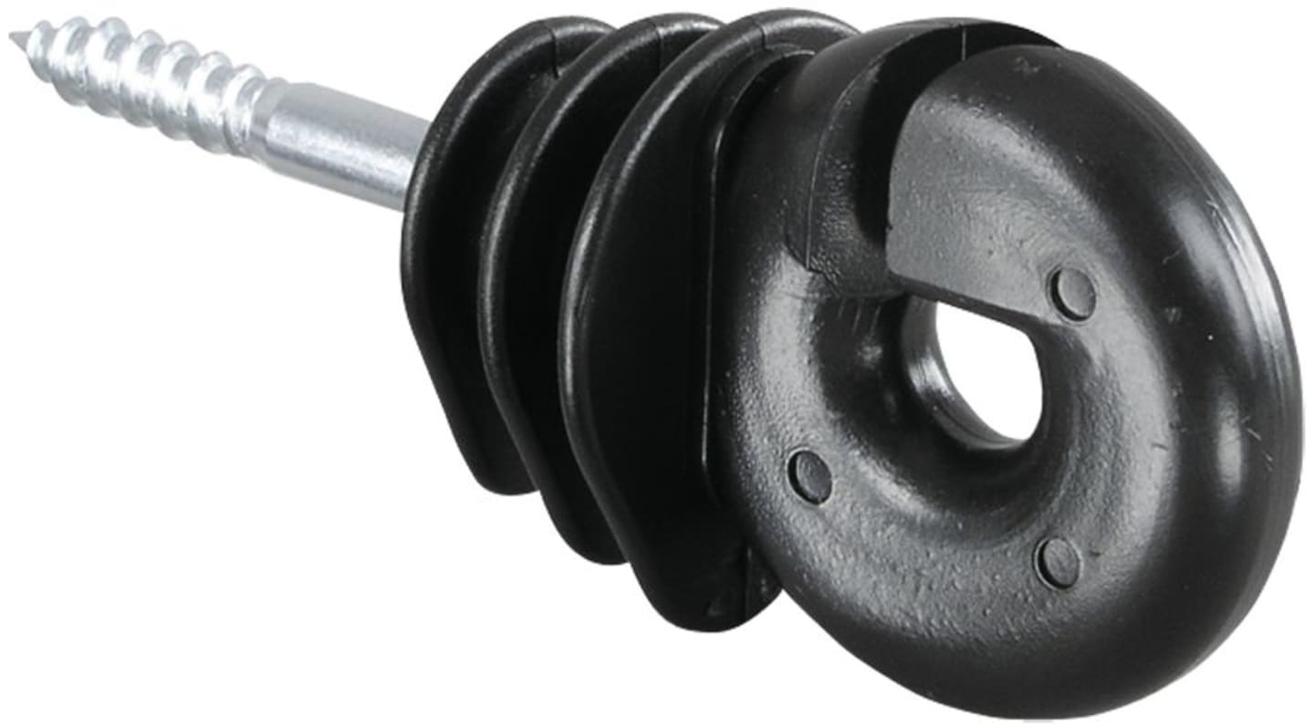 Patura Ringisolator mit Holzgewinde 100 St. inkl. Einschraubhilfe, 101871