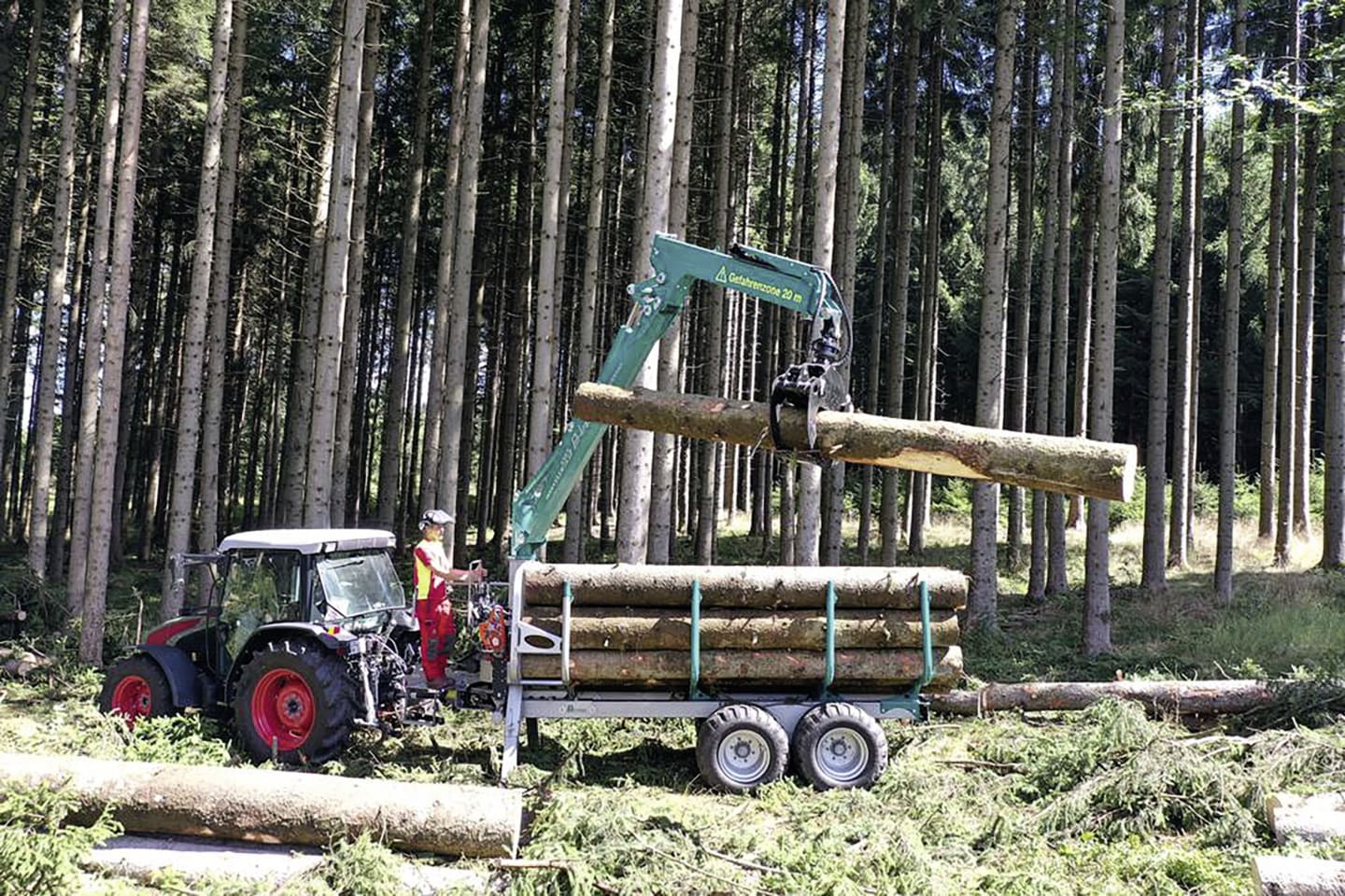 Pfanzelt Rückewagen "S-Line S8"