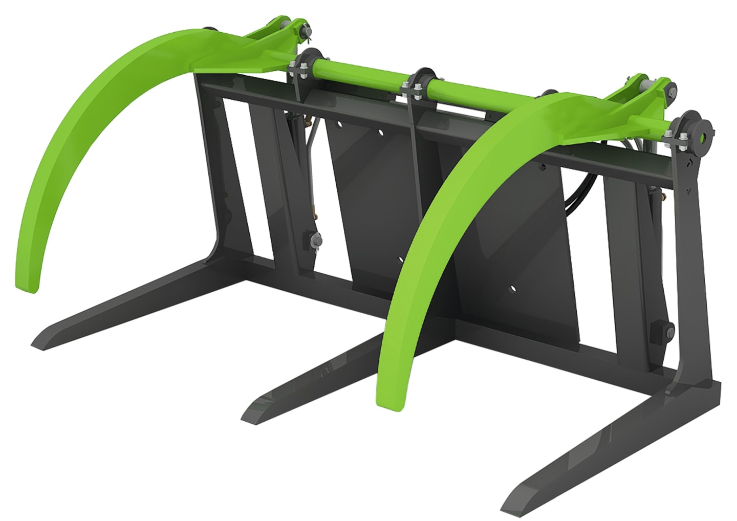 Heizomat® Greifzange "Heizogreif®" für den Transport von Stamm- und Wipfelholz und Busch- und Strauchwerk