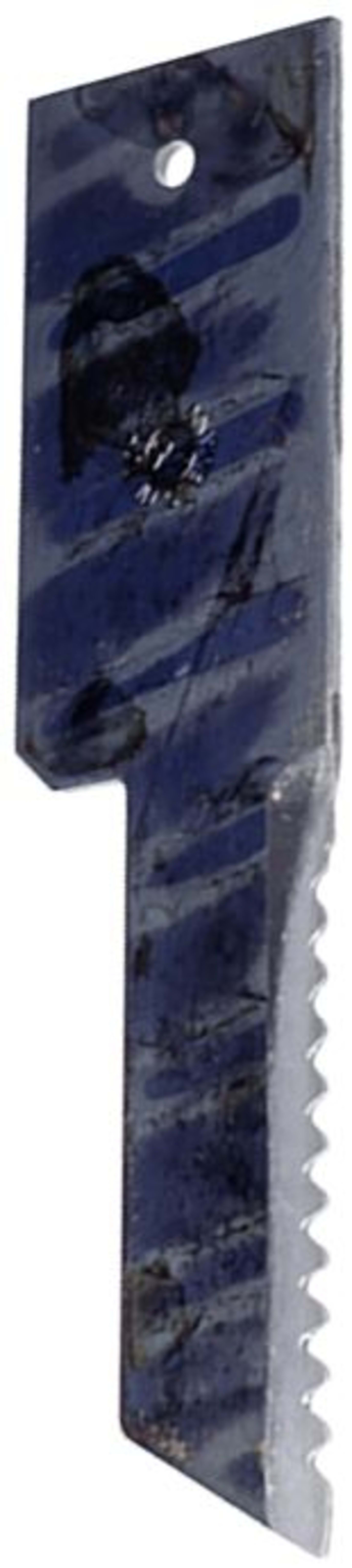MWS Gegenmesser 198 x 50 x 3 mm gezahnt, für Mähdrescher John Deere, Laverda, Massey Ferguson, New Holland mit Strohhächsler Biso, 60-0200-96-01-0