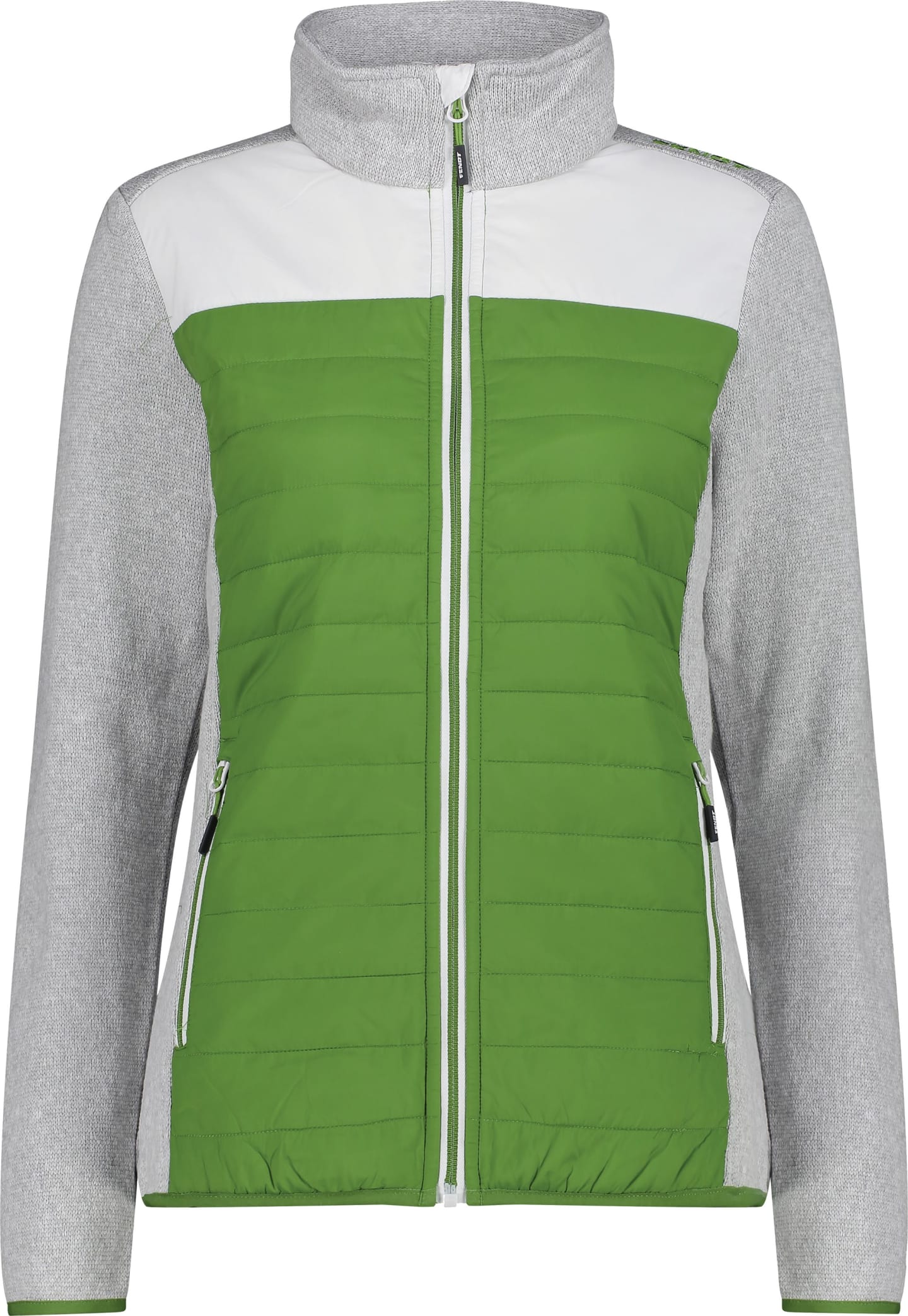 Fendt Hybridjacke Damen grau; weiß; grün von CMP