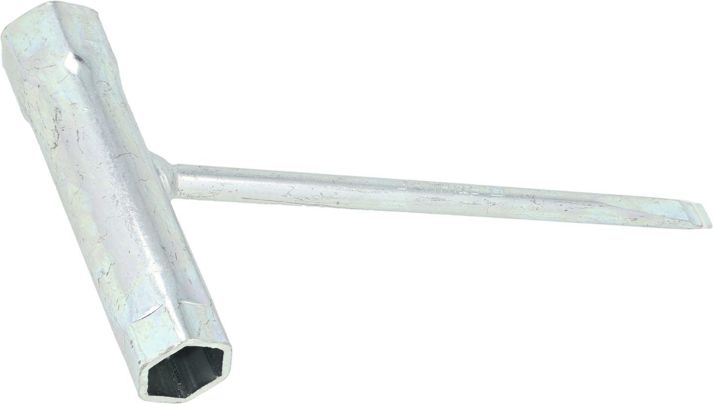 STIHL Kombischlüssel SW 16/19 + Schlitz für Kettensägen, Freischneider, 0000 890 3400