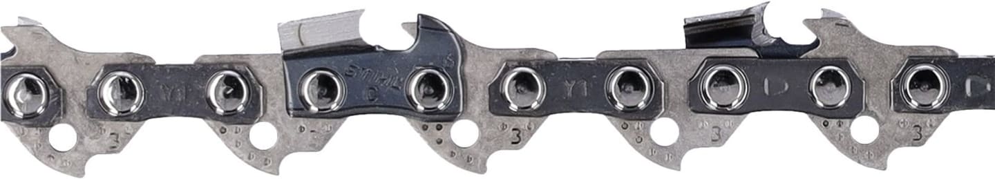 STIHL Sägekette "Picco Super 3" 3/8" P .050"/1,3 mm, 55 Treibglieder, Vollmeißel, abgelängt, 3616 000 0055
