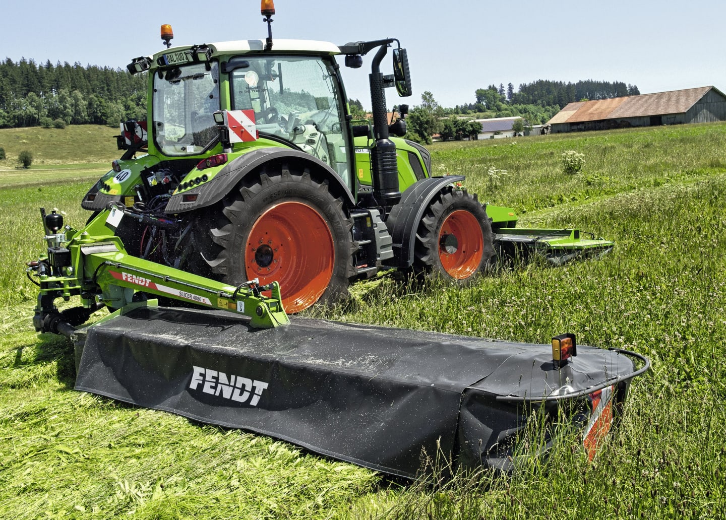 Fendt Scheibenmähwerk "Slicer TL" Heck Mittenaufhängung
