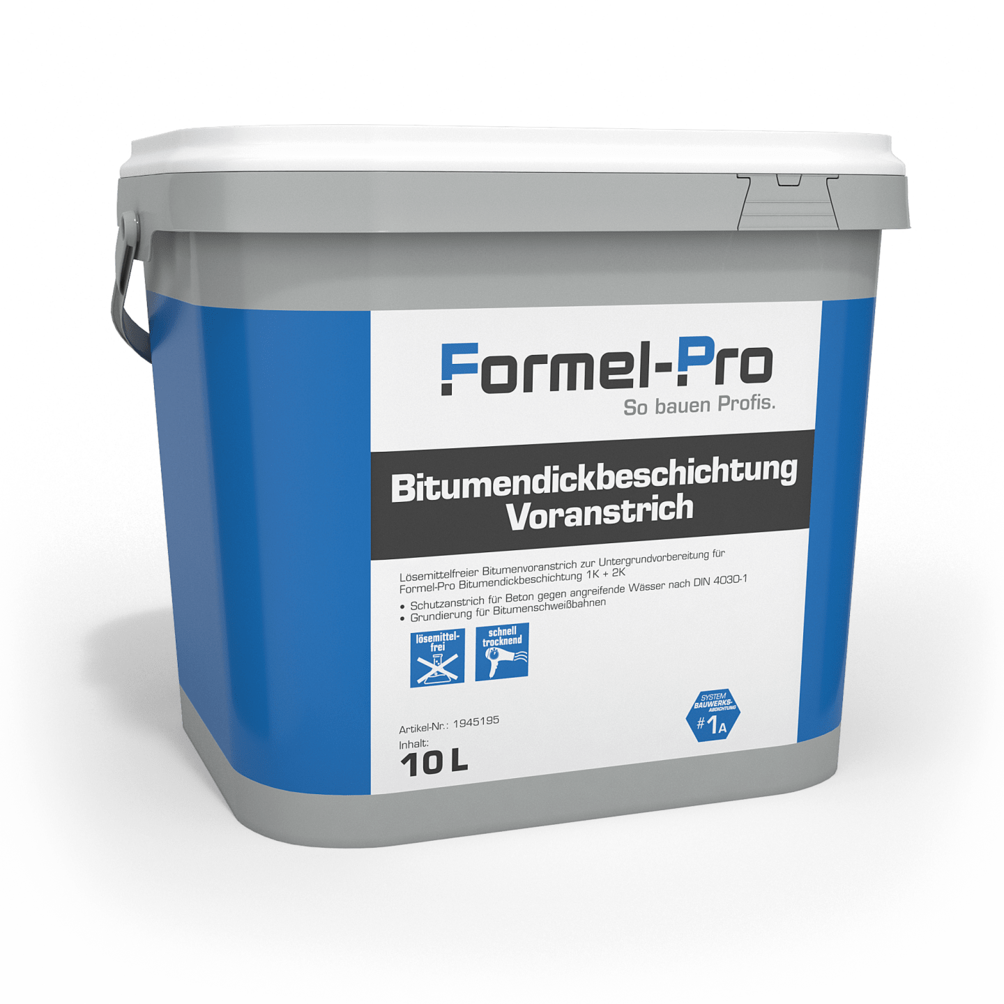 Formel-Pro Bitumendickbeschichtung Voranstrich, 10 l