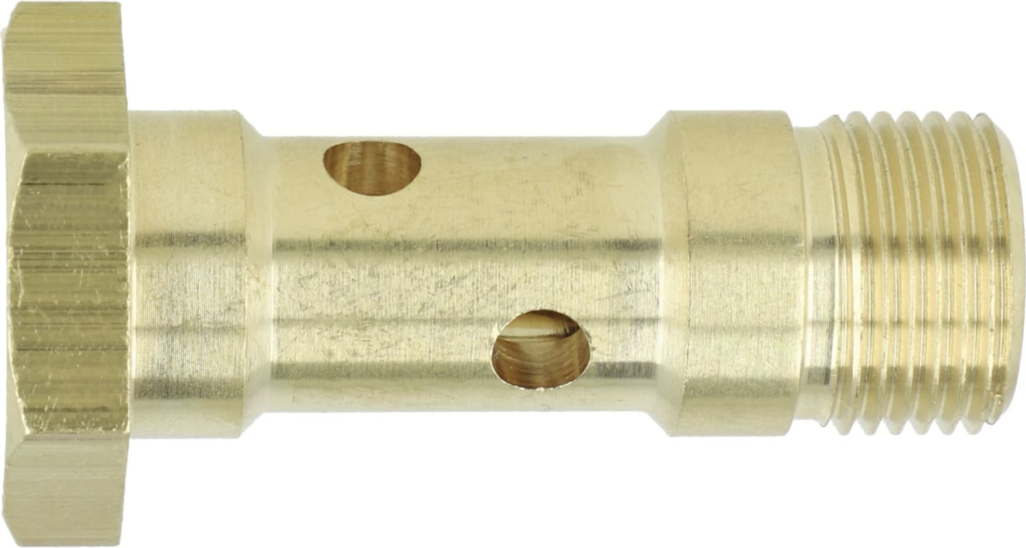 Nilfisk Hohlschraube, G 3/8" AG, für Hochdruckreiniger, 62697