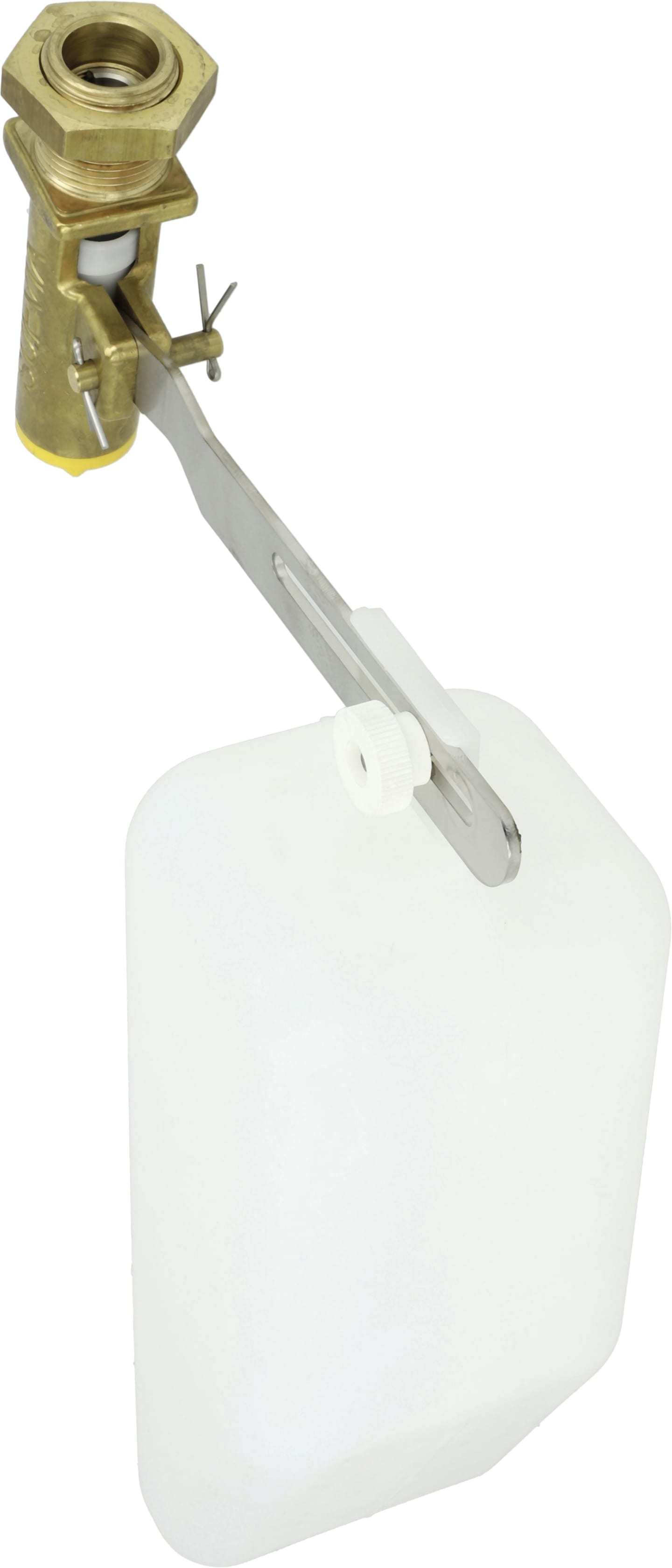 Suevia Schwimmerventil "Mod. 738 Maxiflow" 3/4" AG, max. 1 bar Niederdruck, für Trogtränken 6120, 6130, 6523, 131.0738