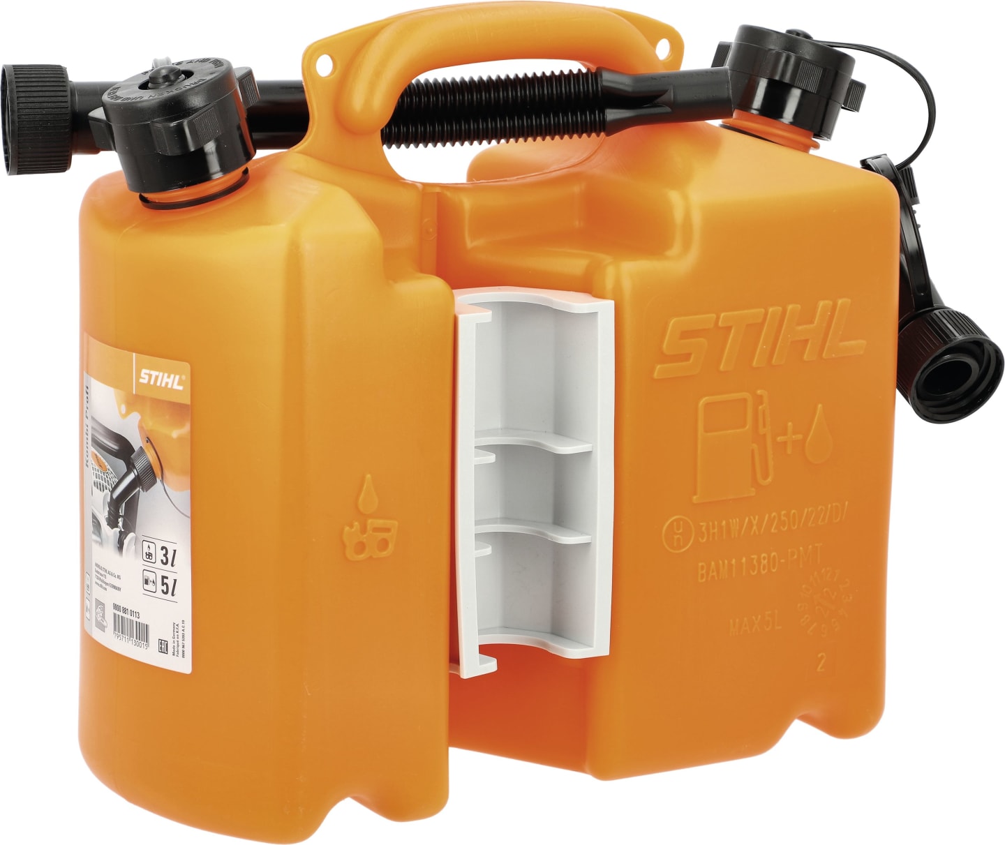 STIHL Kombikanister "Profi" 5,0/3,0 l orange, 0000 881 0113