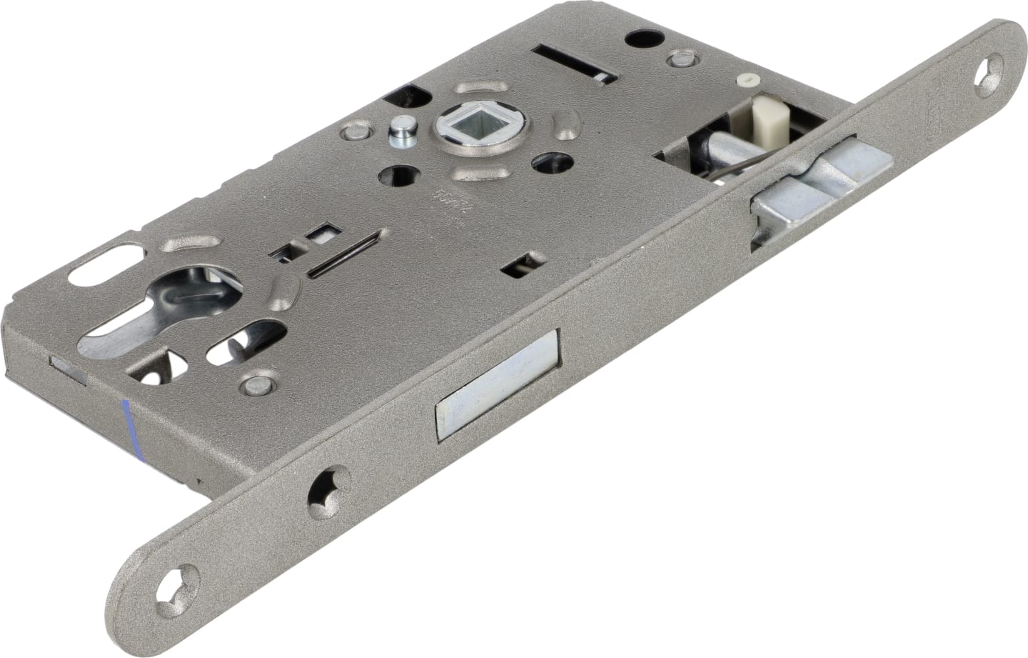 ABUS Einsteckschloss ESK PZ2 universal S PZ-Schloss, Innentürschloss, Wohnungseingangsschloss, Metall Riegel und Falle, ohne Schlüssel