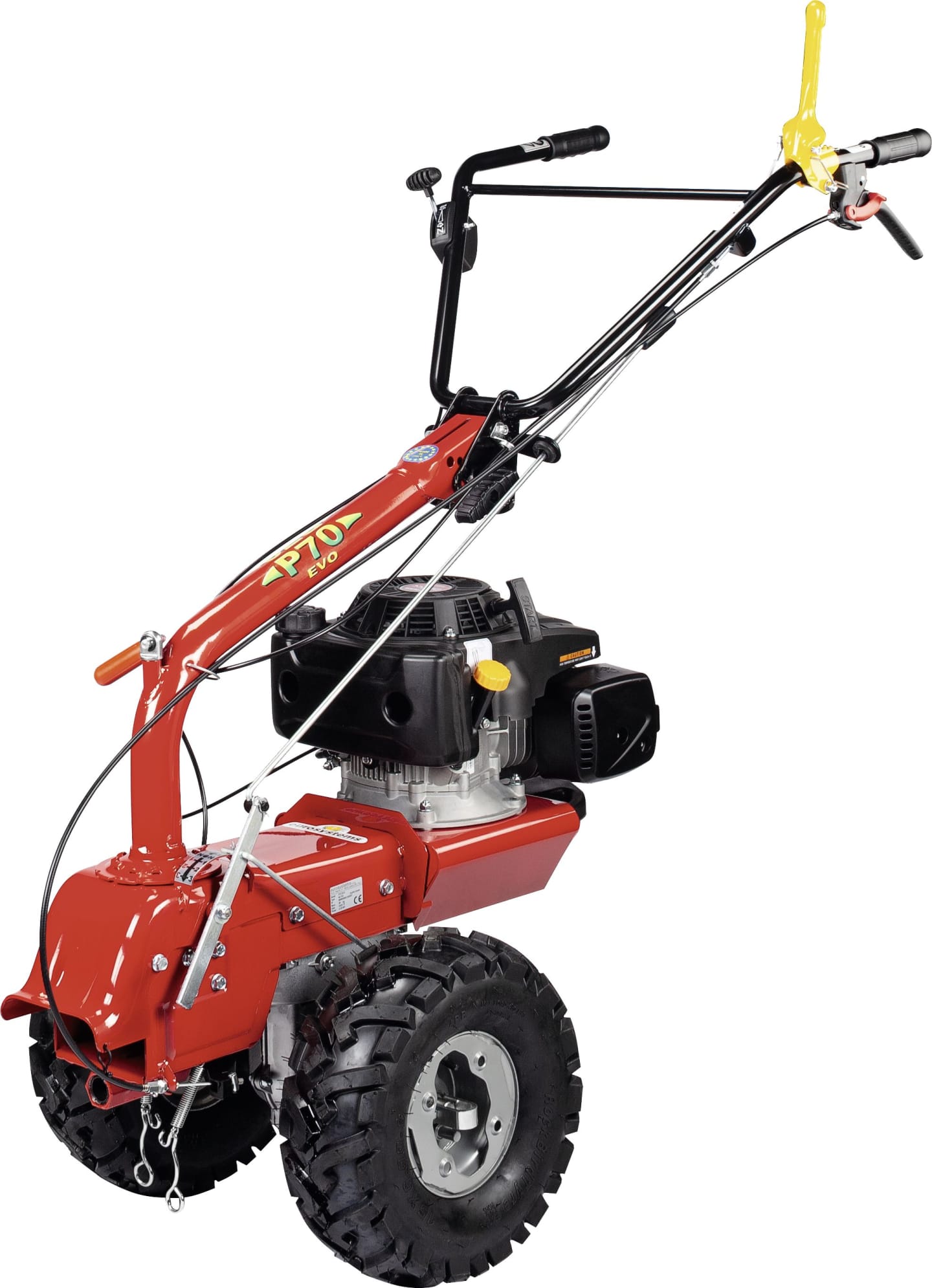 Eurosystems Einachsschlepper "M 250 (P70) EVO" Loncin LC1P75F, 1-Zylinder, 4-Takt OHV, I/C 4,4 kW (6,0 PS)