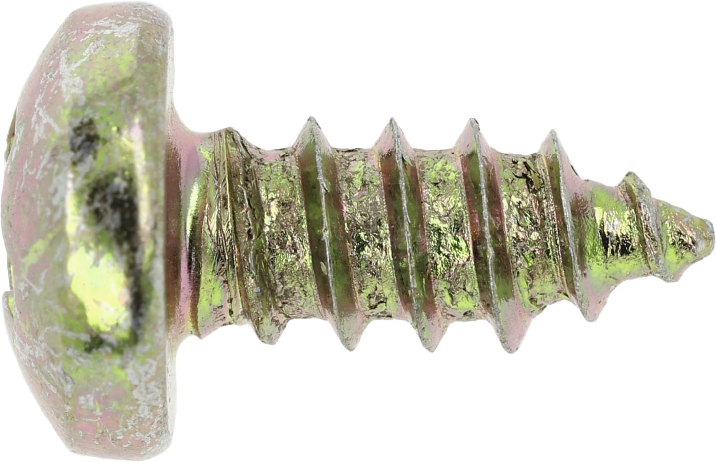 Fendt Blechschraube DIN 7981 4,2 x 9,5 mm, Stahl, verzinkt gelb (A3L), Linsensenkkopf, mit Spitze, X493808505000