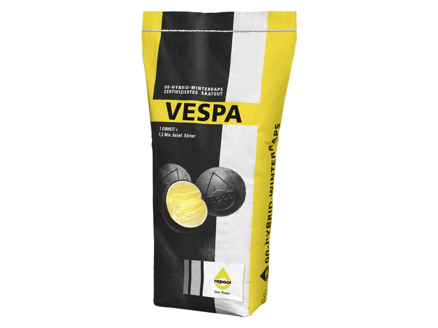 Winterraps Saatgut Rapool VESPA Scenic Gold + Lumiposa + Wurzel Plus 1.5 Mio. Körner/EH