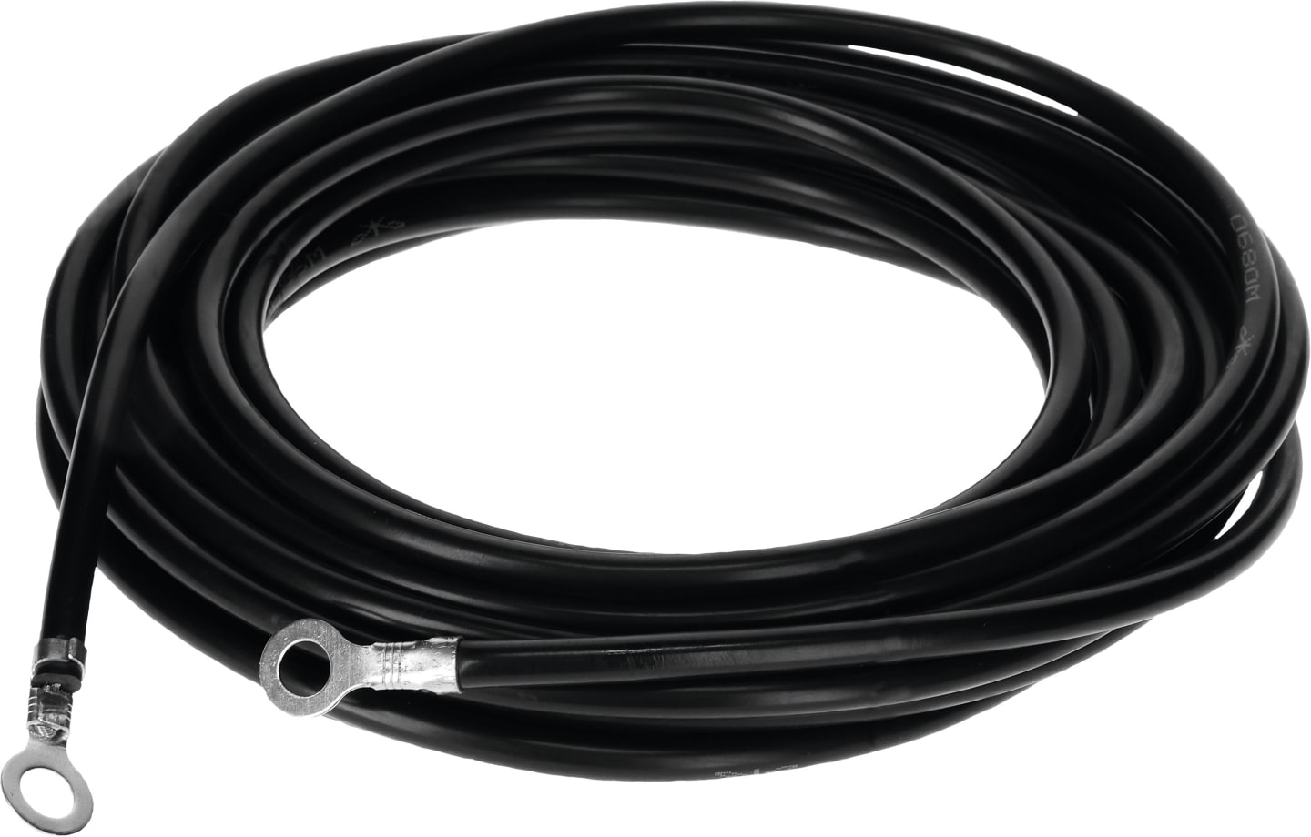 Ako Zaunanschlusskabel 1,32 mm/0,025 Ω/m, für Verbindung Weidezaungerät/Zaun oder Erdungsstab, schwarz, 44635/011