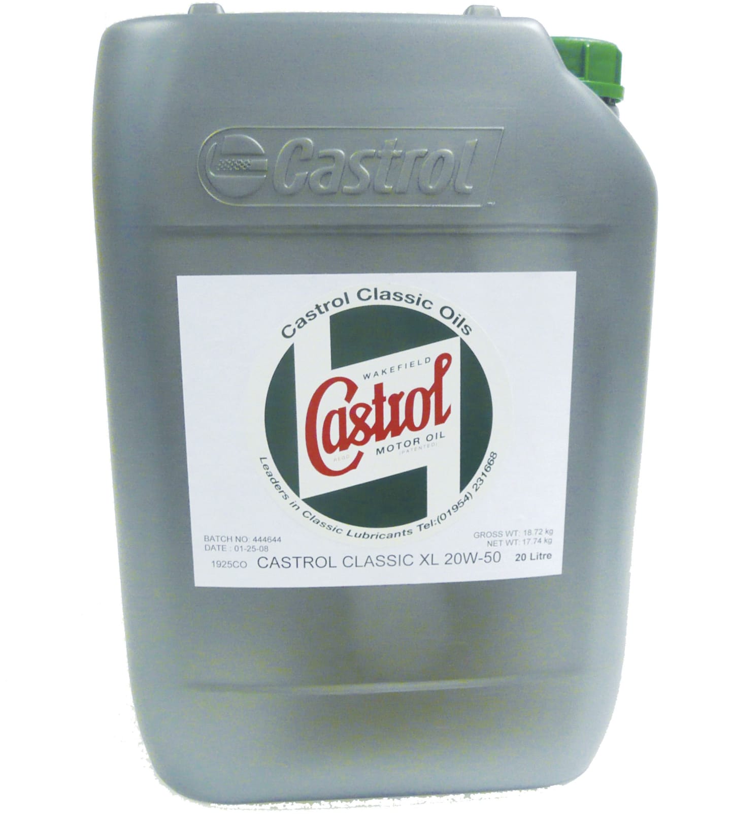 Castrol Classic XL 20W-50, Motoröl für Oldtimer, SAE 20W-50