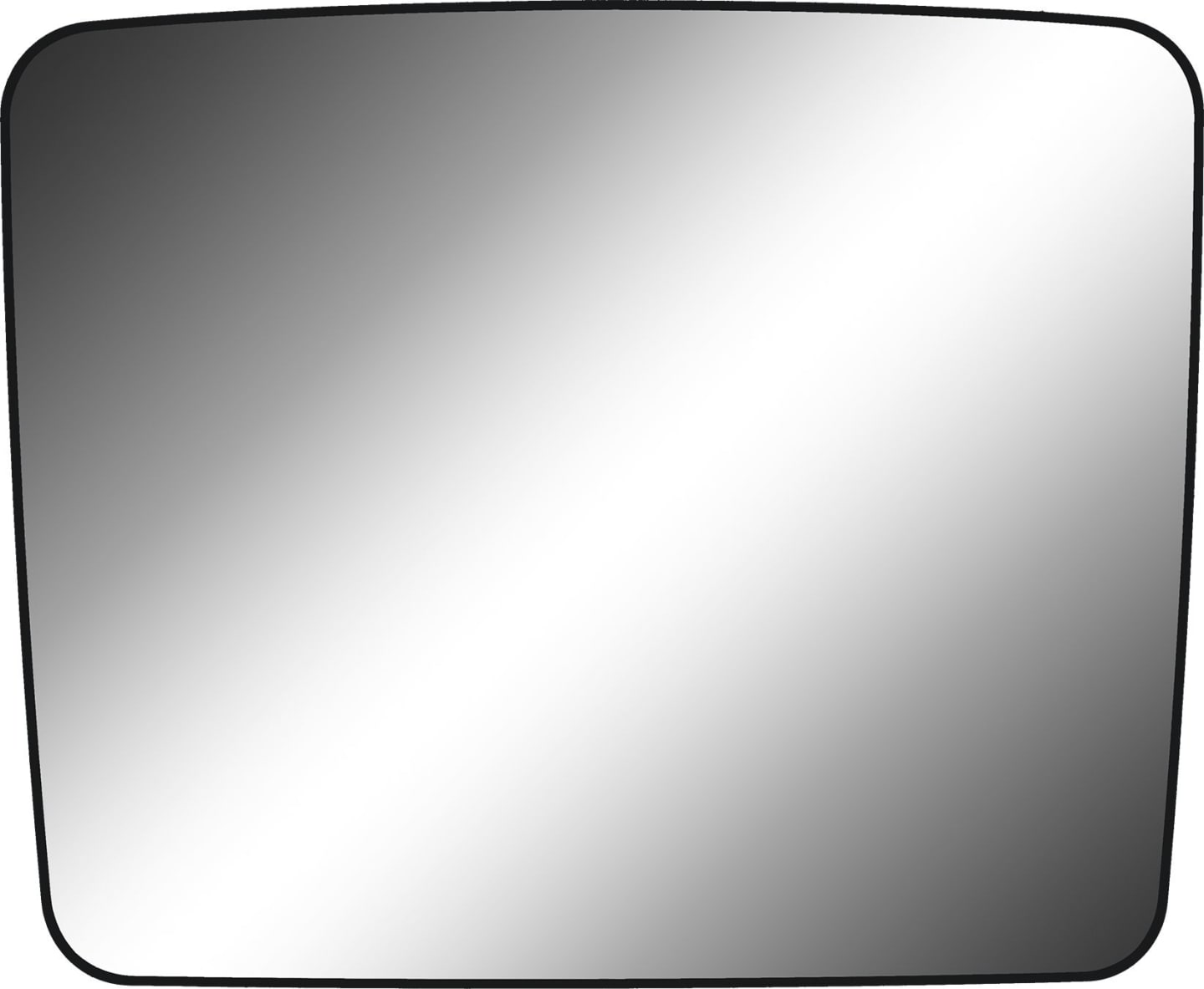 Fendt Spiegelglas unten, für Fendt Traktor Vario, Feldhäcksler, Mähdrescher; Massey Ferguson Traktor, Mähdrescher, F931812153020
