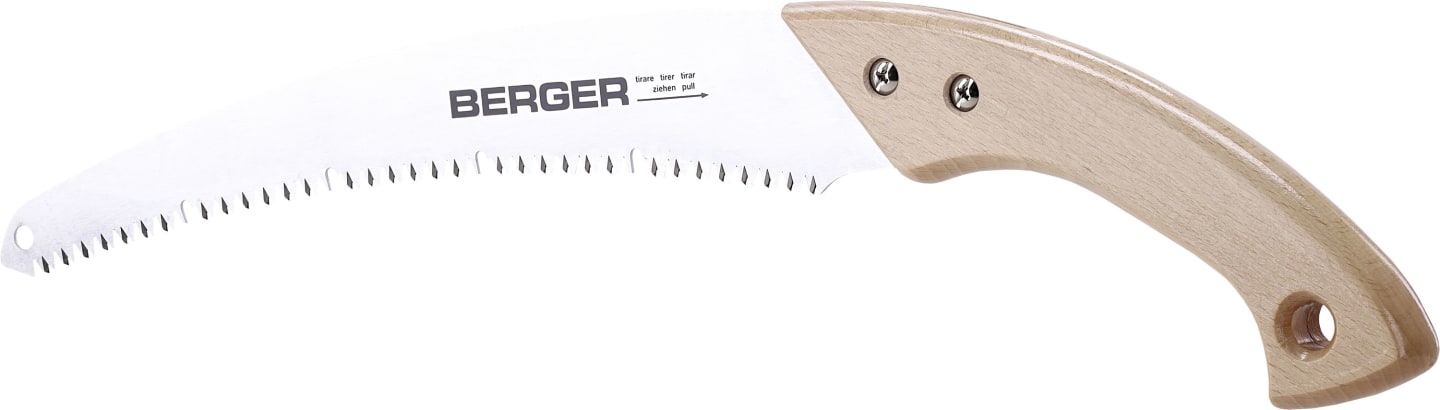 Berger Astsäge 330 mm, mit Buchenholzgriff, 61510