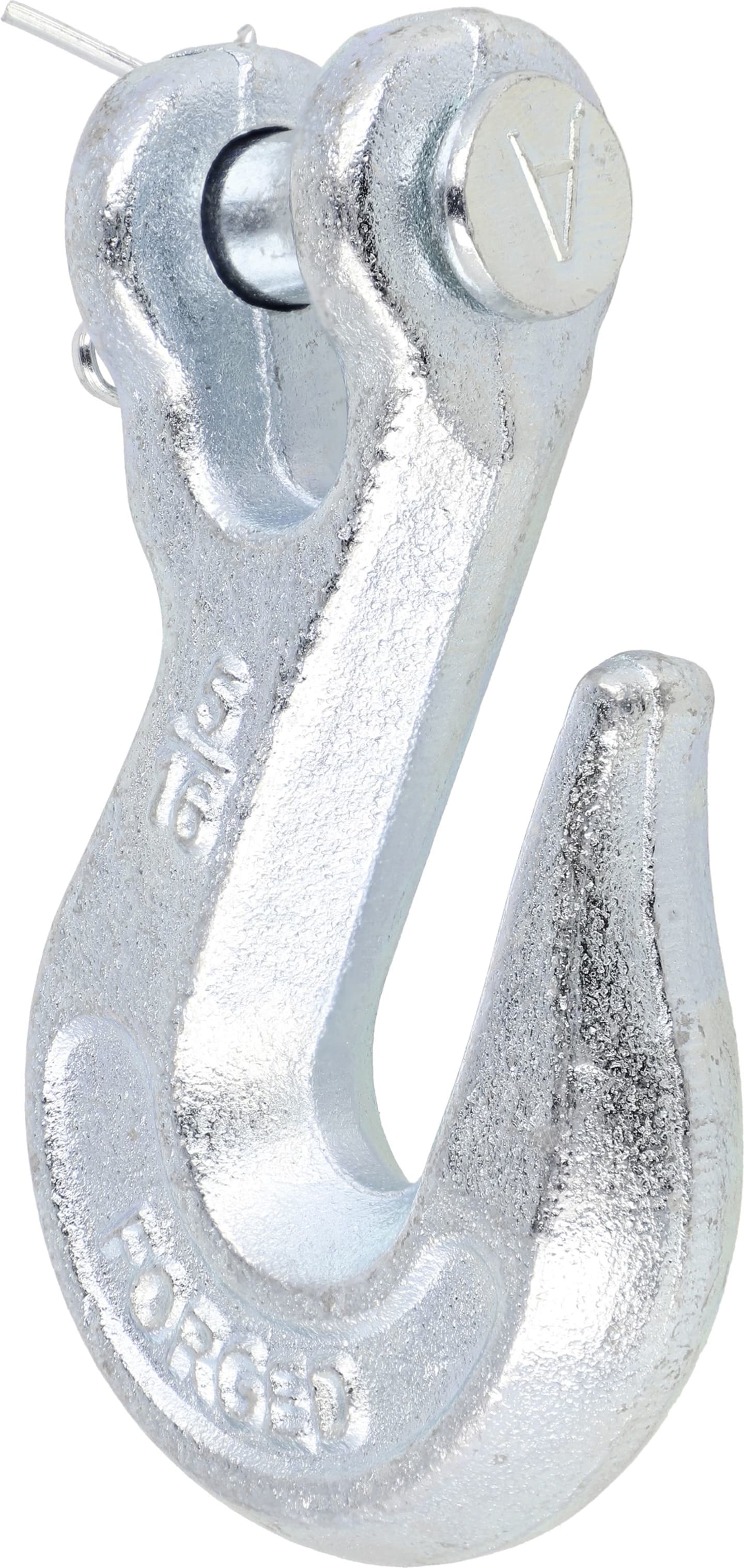 KERBL Parallelhaken Nenngröße 8 mit Gabel, für 8 – 9 mm Ketten, 12380/1