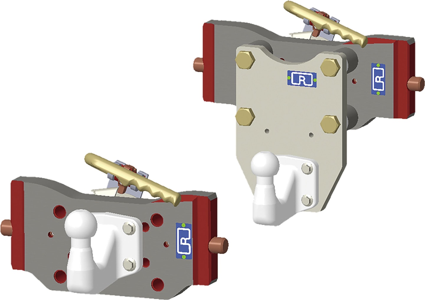 Rockinger Kugeleinsatz "RO824X" Kugel 50 mm, für Traktor/PKW-Anhängekupplung