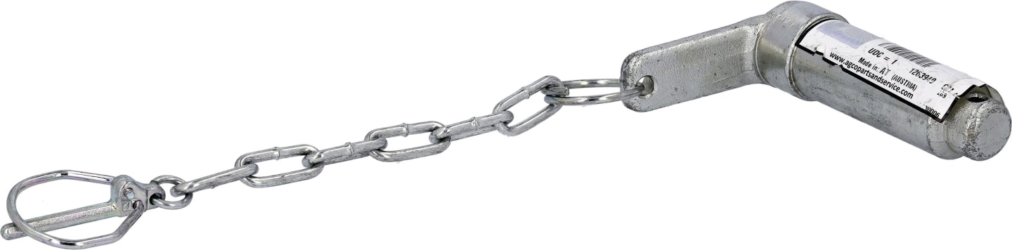 Fendt Bolzen mit Kette, für Konsole Zugkugelkupplung, F835500165040