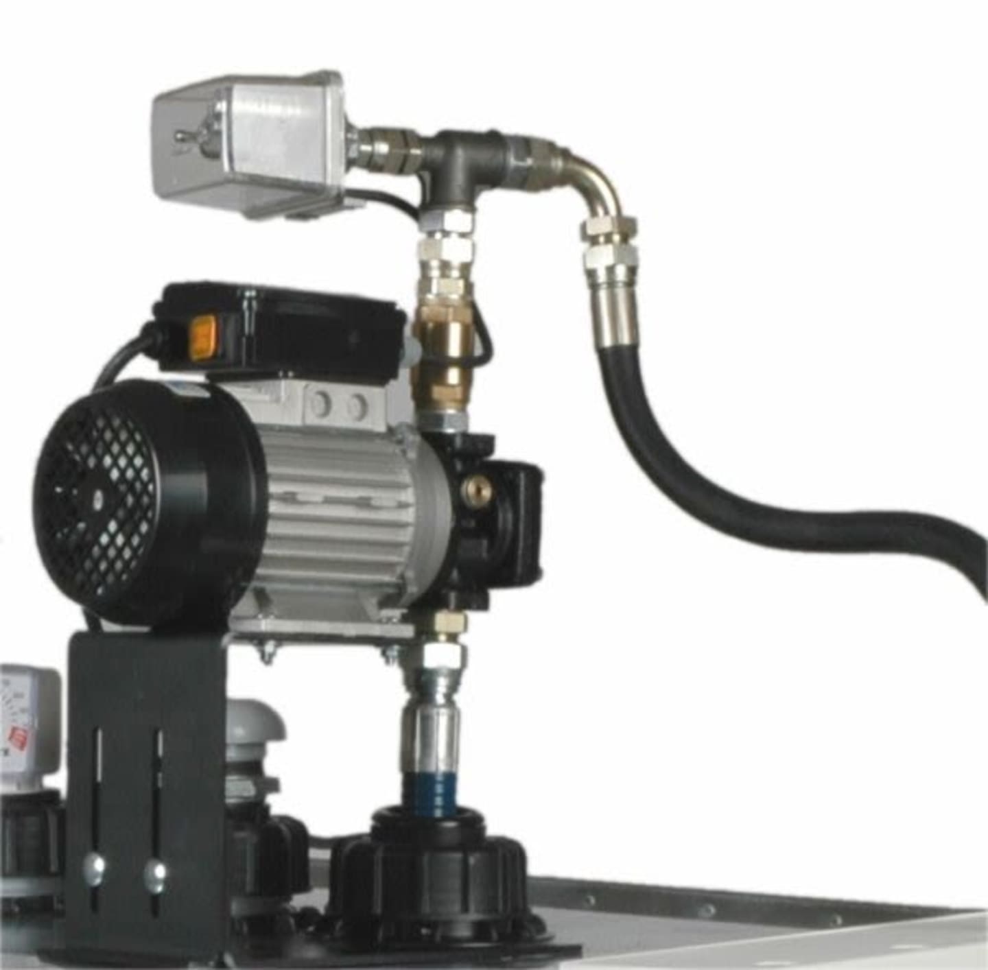 SAMOA® Profi-Pumpenset „Pumpmatic" EZP 0.5 Wandmontage für 200 l-Fässer 40990
