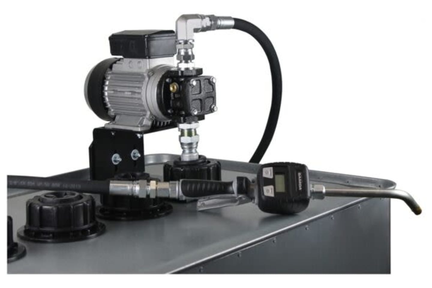 SAMOA® "Pumpmatic" EZP-T 0.4 - Elektrische Abfüllanlage mit Elektronik-Handdurchlaufzähler 40907
