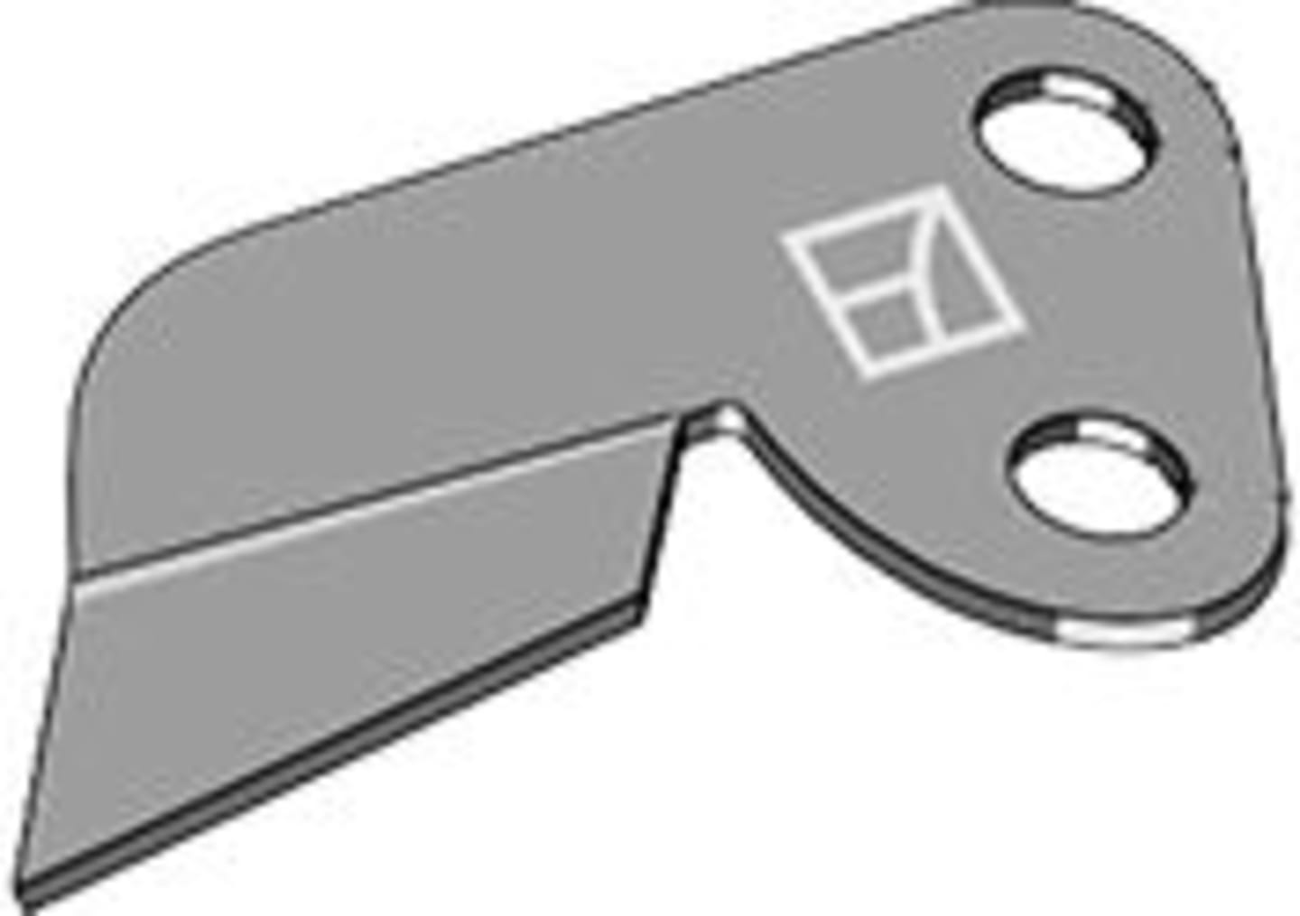 Industriehof® Abstreifer 131 x 62,5 x 3 mm links für Drillmaschine Lemken Saphir, Solitair, 51-L204