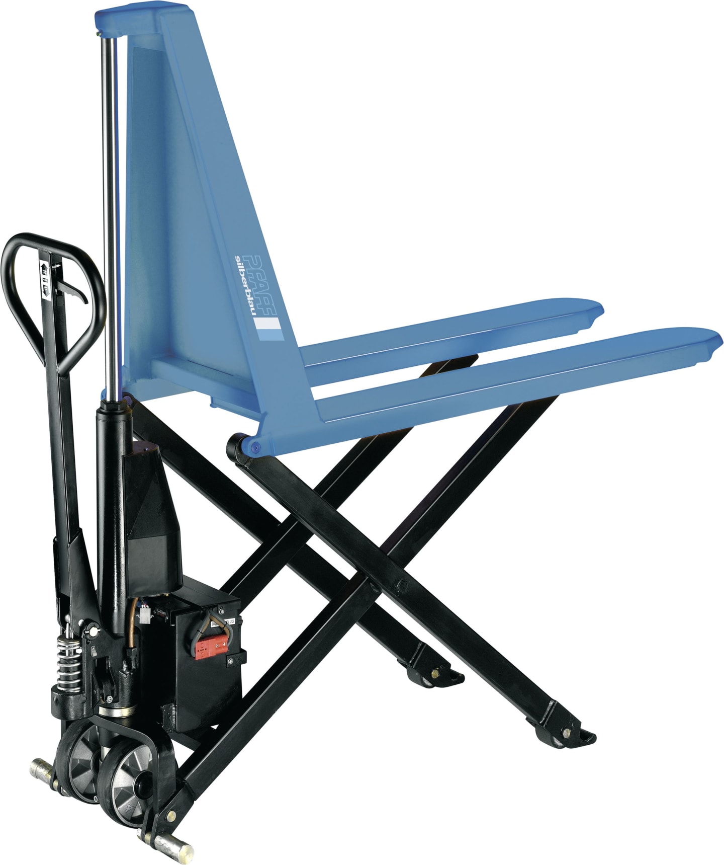 Pfaff Silberblau Scherenhubwagen "HU ES 10B" 1,0 t, Länge Gabelzinken 1.170 mm, N26900020