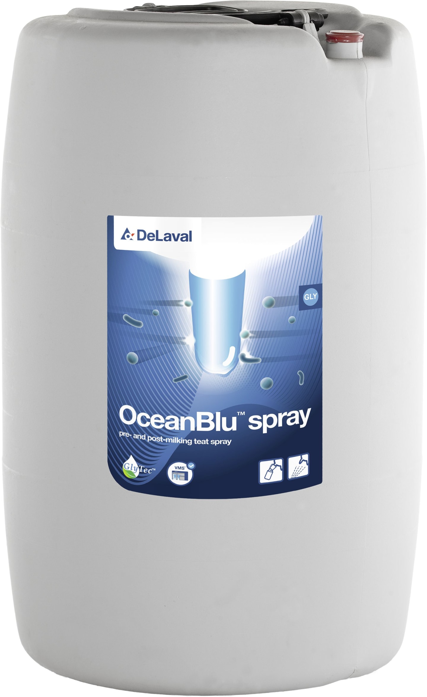 DeLaval Dippmittel "OceanBlu™ Spray" 60 l, zum Sprühen, 741006275