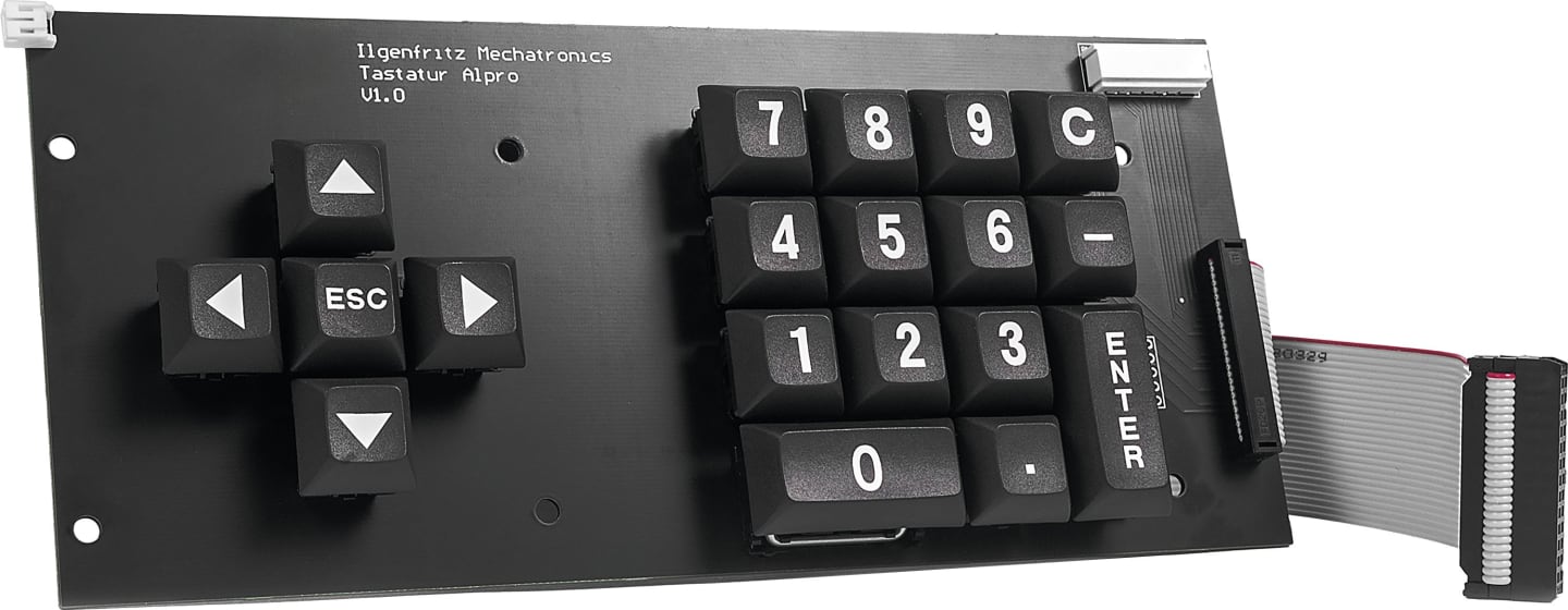 Tastatur mit Platine, für Fütterungscomputer DeLaval "Alpro Feed"