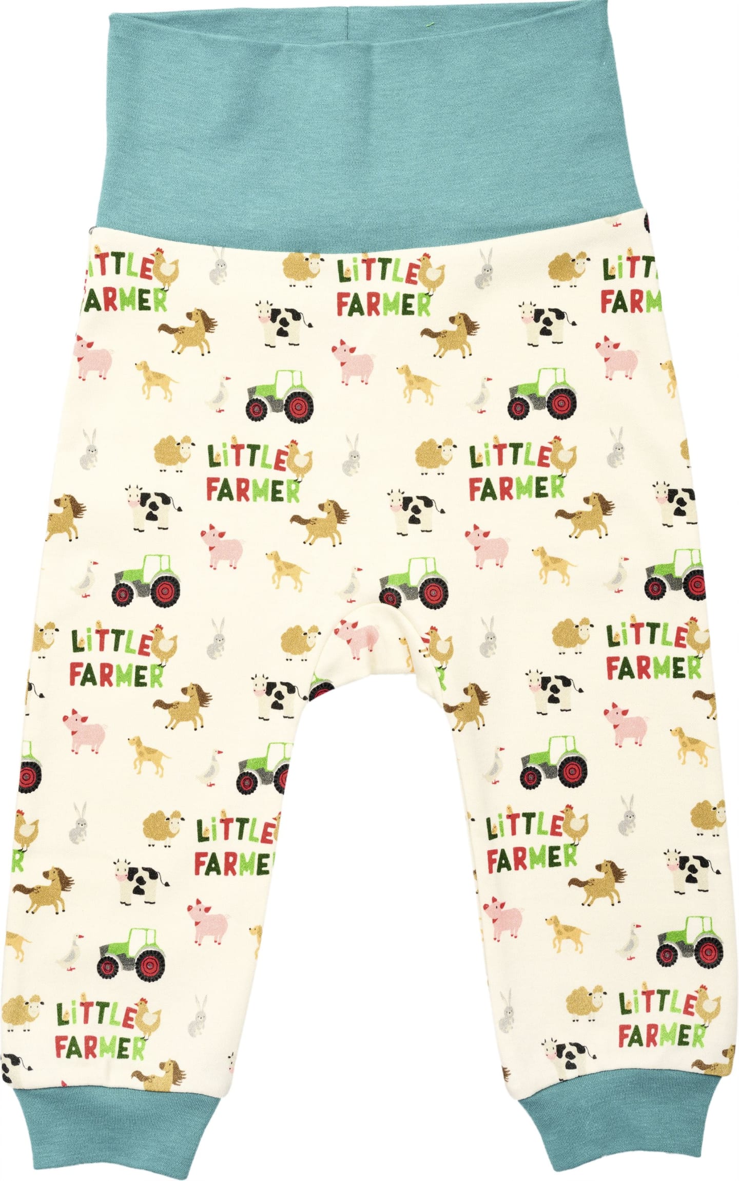Fendt Babyhose Gr. 74/80 mit Aufdruck Little Farmer, Tiere und Traktoren, X991023165000